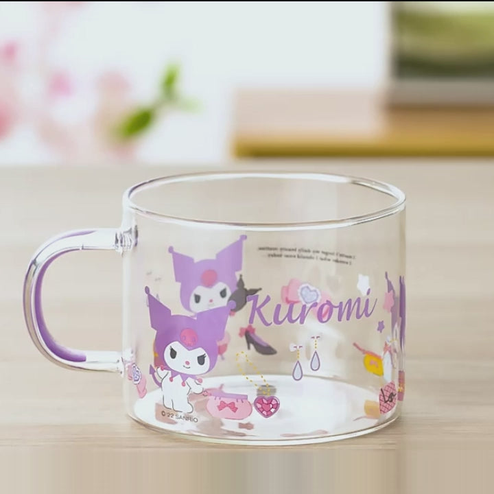 Authentic Sanrio - Let's Break The Summer Heat Glass Cup