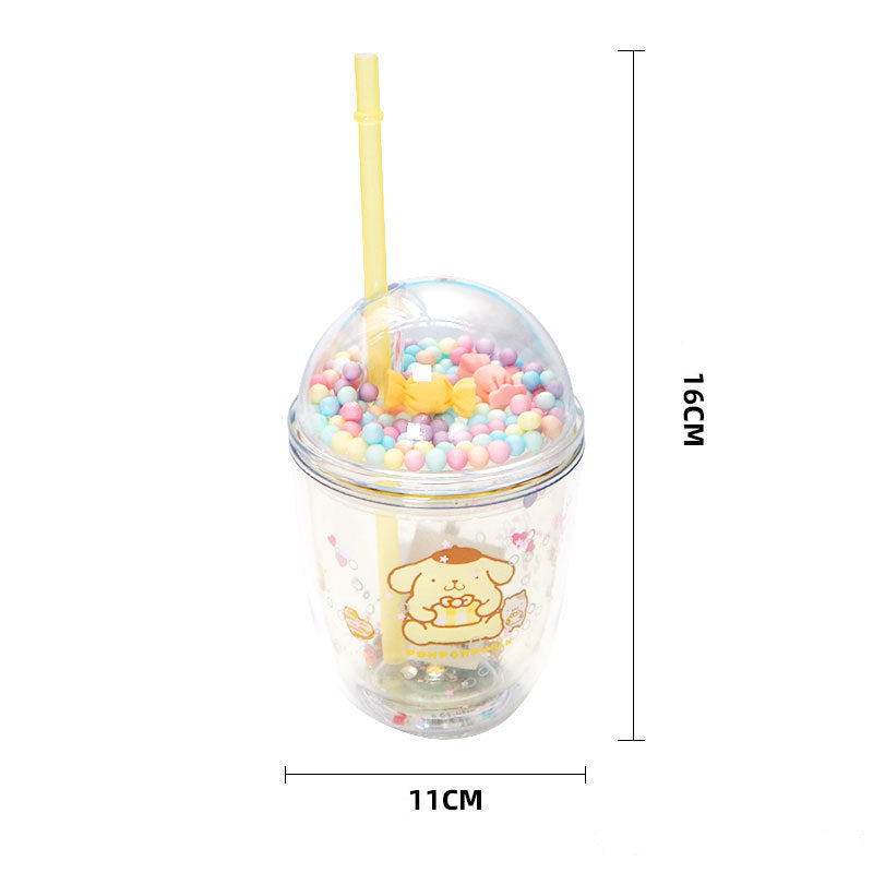 Sanrio x Miniso - Fruity Insulated Tumbler with Straw | Moonguland