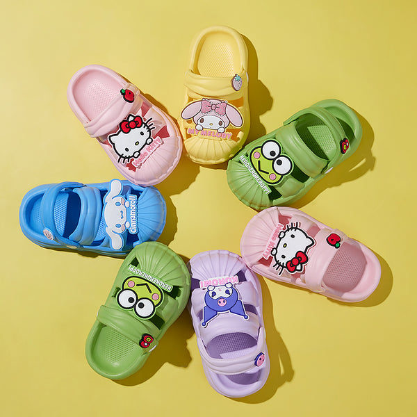 Sanrio x Cheerful Mario KIDS Sanrio Friends Sandals