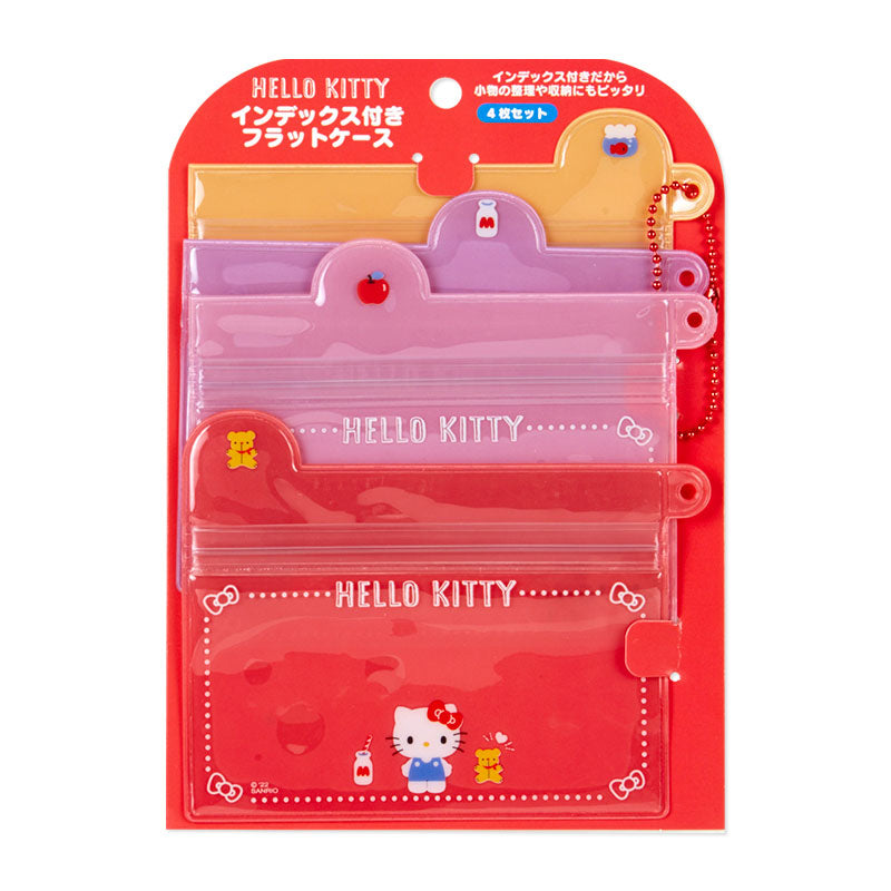 Hello Kitty Binder Index Deviders Tabs Ruler Zipper Bag Stickers Memo Pages  Set For FF Pocket Organiser RED Sanrio Japan Planner Setup Inspired by You.