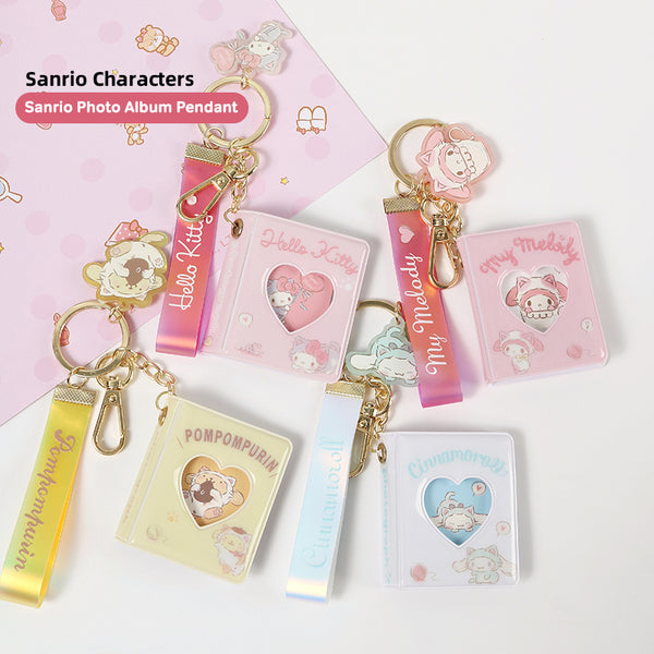 Korea Box Sanrio Mini Album Keyring Cinnamoroll